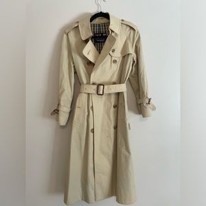 DAKS London Double Breasted Trench Coat